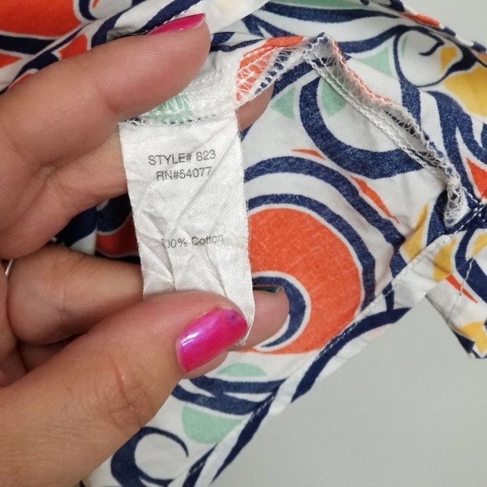 Cabi Keepsake Cami Retro Swirl Pattern Corset Sty… - image 5